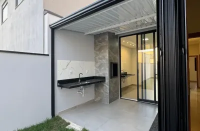 Linda casa térrea em condomínio fechado reserva dos ypês com 120m² de área construída em tatuí - sp