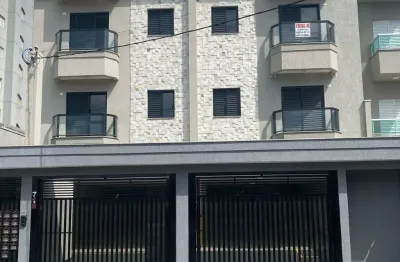 Linda cobertura à venda com 112m² de área construída, no bairro santa maria - santo andré - sp.