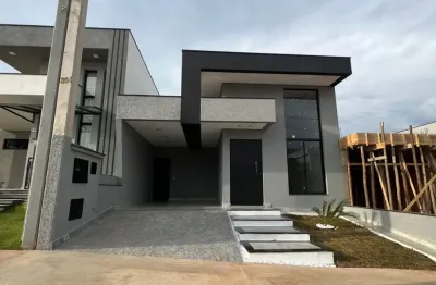 Linda casa térrea de 135m²  de área construída e terreno de 200m², à venda no excelente condomínio fechado  villágio wanel em sorocaba - sp.