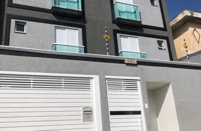 Linda cobertura à venda com 88m² de área construída, no bairro vila américa - santo andré - sp.