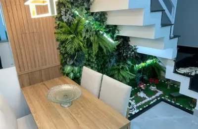 Linda cobertura à venda com  90m² de área construída, no bairro campestre - santo andré - sp.