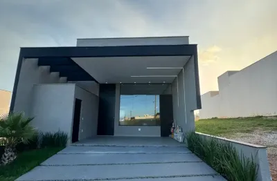 Linda casa térrea de 140m² de área construída e terreno de 200m², à venda no condomínio residencial villagio wanel ville em sorocaba - sp.