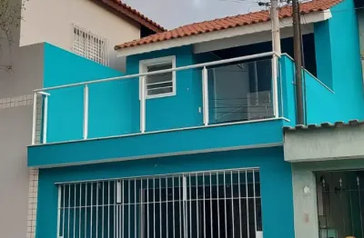 Lindo sobrado de 147m² de área construída, terreno de 105m², no bairro assunção em são bernardo do campo - sp.