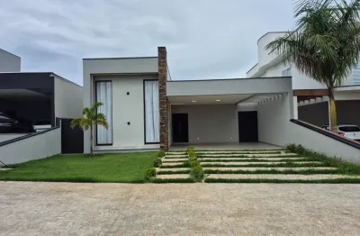 Linda casa térrea no condomínio solaris residencial e resort, com 204m² de área construída, terreno de 420m² em boituva - sp.