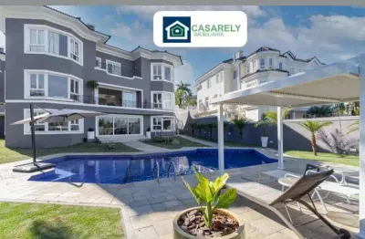 Casa de condomínio á venda com 1350m², 5 suítes. alphaville - sp.