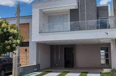 Casa de condomínio térrea á venda com 212m² com 03 dormitórios, terras de são francisco - sorocaba.