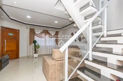 Sobrado à venda no monte líbano em são josé dos pinhais – 3 quartos, churrasqueira e ático com sacada – r$ 991.000