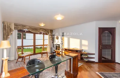 Casa de alto padrão no centro de são josé dos pinhais – 460m², 4 suítes, salão de festas, terreno de 1.277m²