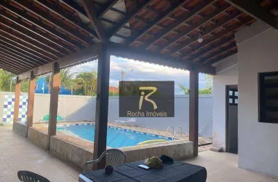 Sobrado com 6 dormitórios à venda, 240 m² por r$ 650.000.00 - estância balneária garça vermelha - peruíbe/sp