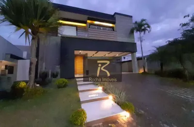Casa com 4 dormitórios à venda, 395 m² por r$ 3.500.000,00 - alphaville nova esplanada - votorantim/sp