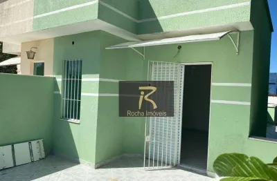 Sobrado com 3 dormitórios à venda por r$ 380.000,00 - vila romar - peruíbe/sp