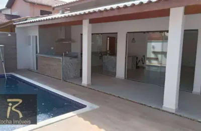 Casa com 3 dormitórios à venda, 145 m² por r$ 835.000,00 - parque balneário oásis - peruíbe/sp