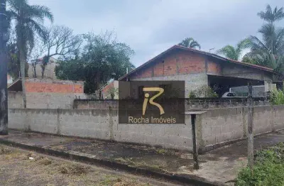 Terreno à venda, 300 m² por r$ 200.000,00 - belmira novaes - peruíbe/sp