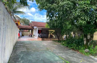 Casa com 3 dormitórios à venda, 110 m² por r$ 380.000,00 - jardim ribamar - peruíbe/sp