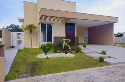 Casa com 3 dormitórios à venda, 162 m² por r$ 1.300.000 - resid. bosque três marias - peruíbe/sp