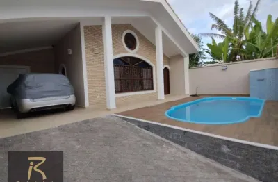 Casa com 3 dormitórios à venda, 139 m² por r$ 650.000,00 - parque balneário oásis - peruíbe/sp