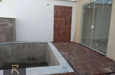 Casa com 2 dormitórios à venda, 80 m² por r$ 415.000,00 - estância flora rica - peruíbe/sp