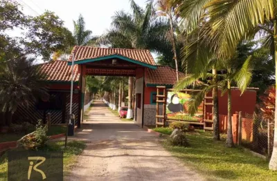 Chácara com 4 dormitórios à venda, 3000 m² por r$ 750.000,00 - parque serra mar - peruíbe/sp
