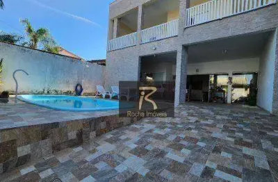 Excelente sobrado - 5 suites - area gourmet no parque oasis a 90 mts da praia