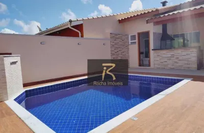 Casa com 3 dormitórios à venda, 187 m² por r$ 850.000,00 - estância são josé - peruíbe/sp