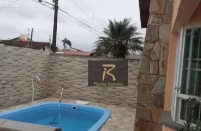 Casa com 3 dormitórios à venda, 139 m² por r$ 650.000,00 - parque balneário oásis - peruíbe/sp