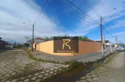 Terreno à venda, 283 m² por r$ 295.000,00 - parque balneário oásis - peruíbe/sp