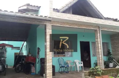 Casa com 3 dormitórios à venda por r$ 350.000,00 - estância são josé - peruíbe/sp