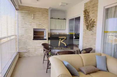 Apartamento com 3 dormitórios à venda, 125 m² por r$ 680.000,00 - centro - peruíbe/sp
