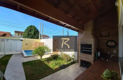 Casa com 2 dormitórios à venda, 93 m² por r$ 470.000,00 - parque d'aville residencial - peruíbe/sp