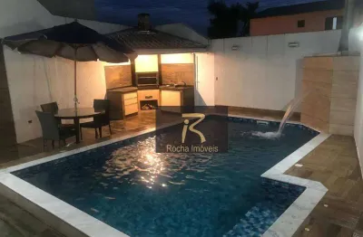 Casa com 2 dormitórios à venda, 75 m² por r$ 350.000 - vila erminda - peruíbe/sp