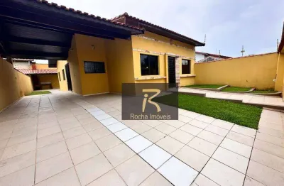 Casa com 3 dormitórios à venda, 157 m² por r$ 560.000,00 - estância balneária convento velho - peruíbe/sp