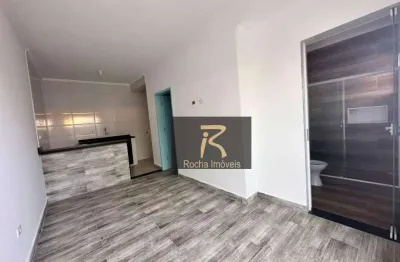 Kitnet com 1 dormitório à venda, 36 m² por r$ 195.000,00 - estância bal maria h novaes - peruíbe/sp
