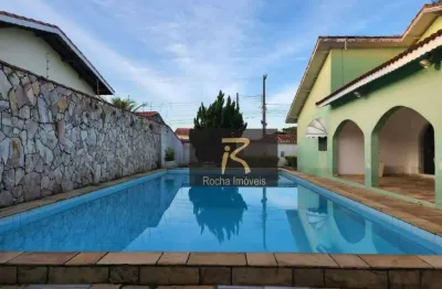 Casa com 4 dormitórios à venda, 323 m² por r$ 910.000 - balneário stella maris - peruíbe/sp