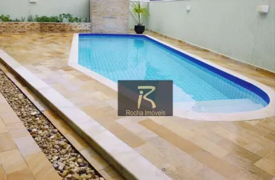 Sobrado com 4 dormitórios à venda, 241 m² por r$ 1.400.000,00 - jardim marcia - peruíbe/sp