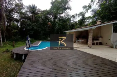 Casa com 3 dormitórios à venda por r$ 700.000 - balneário garça vermelha - peruíbe/são paulo