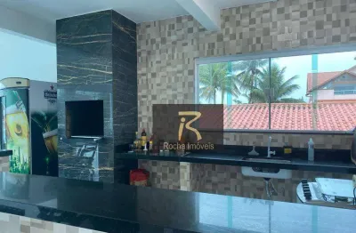 Sobrado com 3 dormitórios à venda, 210 m² por r$ 1.050.000 - parque turístico - peruíbe/sp