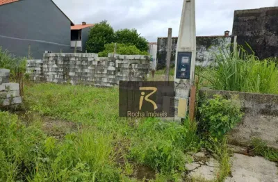 Terreno à venda, 275 m² por r$ 210.000 - balneário continental - peruíbe/sp