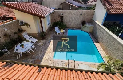 Sobrado com 4 dormitórios à venda, 218 m² por r$ 860.000,00 - estância balneária maria helena novaes - peruíbe/sp
