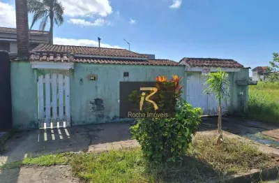 Casa com 2 dormitórios à venda, 150 m² por r$ 180.000,00 - estância são josé - peruíbe/sp