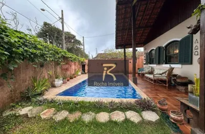 Casa com 3 dormitórios à venda, 168 m² por r$ 460.000,00 - estância balneária belmira novaes - peruíbe/sp
