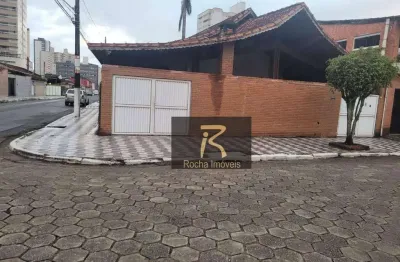 Casa com 3 dormitórios à venda, 200 m² por r$ 640.000 - aviação - praia grande/sp