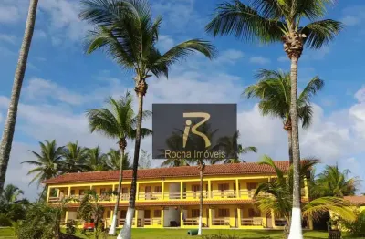 Pousada com 18 dormitórios à venda, 1000 m² por r$ 2.700.000,00 - ilha de atalaia - canavieiras/ba