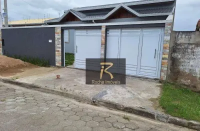 Casa com 3 dormitórios à venda, 180 m² por r$ 750.000 - balneário são joão batista ii - peruíbe/sp