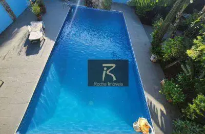 Sobrado com 5 dormitórios à venda, 402 m² por r$ 2.500.000,00 - balneário três marias - peruíbe/sp