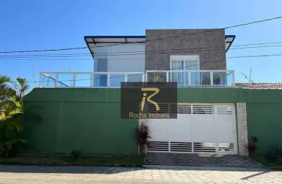 Sobrado com 3 dormitórios à venda, 159 m² por r$ 800.000,00 - estância balneária tupy - itanhaém/sp