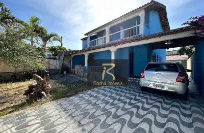 Casa com 6 dormitórios à venda, 229 m² por r$ 700.000,00 - estância balneária belmira novaes - peruíbe/sp