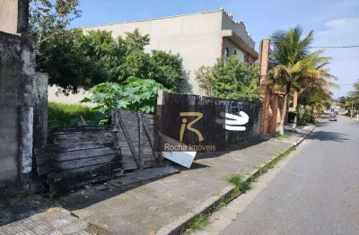 Terreno à venda, 555 m² por r$ 500.000 - cidade balneária peruibe-scipel - peruíbe/sp