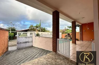 Casa com 3 dormitórios à venda, 185 m² por r$ 600.000,00 - parque balneário oásis - peruíbe/sp