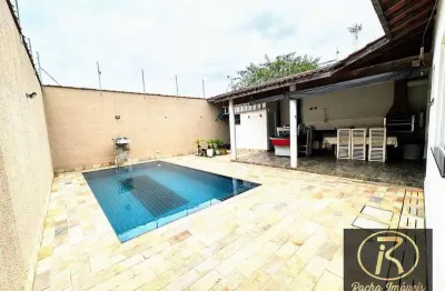 Casa com 3 dormitórios à venda, 116 m² por r$ 450.000,00 - estância são josé - peruíbe/sp