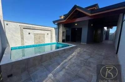 Casa com 2 dormitórios à venda, 82 m² por r$ 429.000,00 - flora rica ii - peruíbe/sp